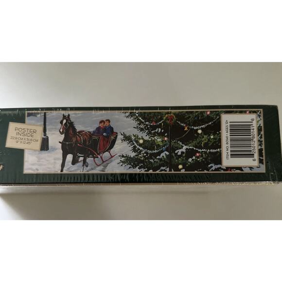 Cobble Hill Christmas Village Tree Puzzle 1000 Pieces New Sealed - Picture 3 of 3